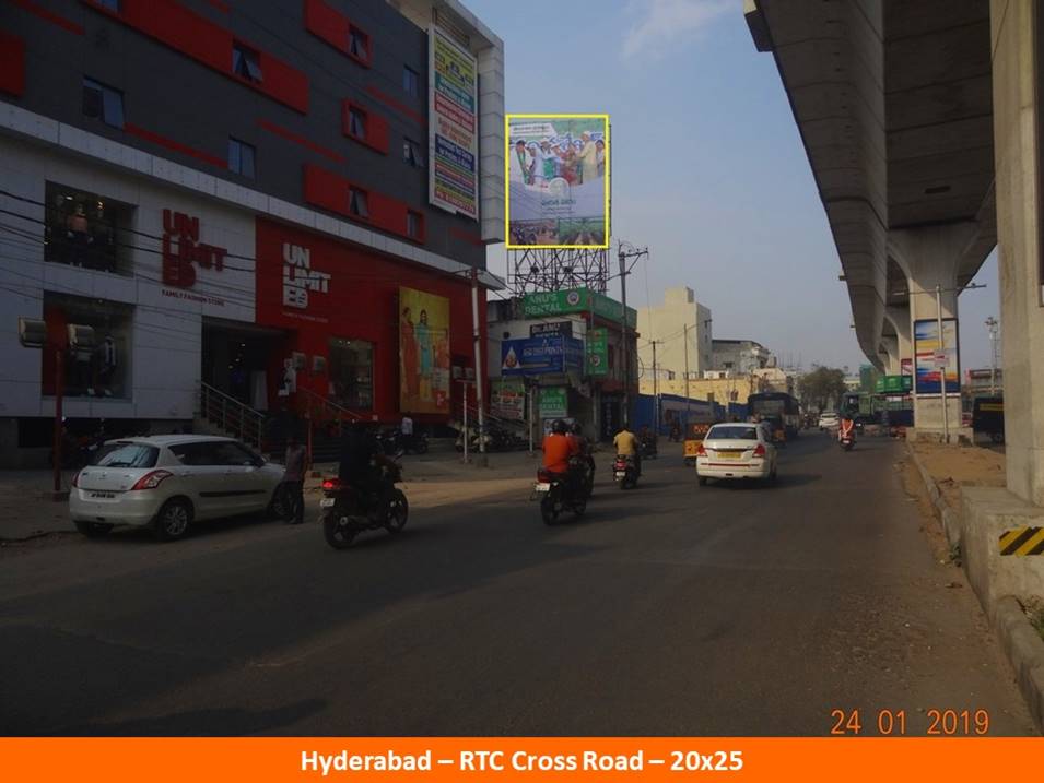 RTC X Roads Highway Hoardings Advertising Hyderabad