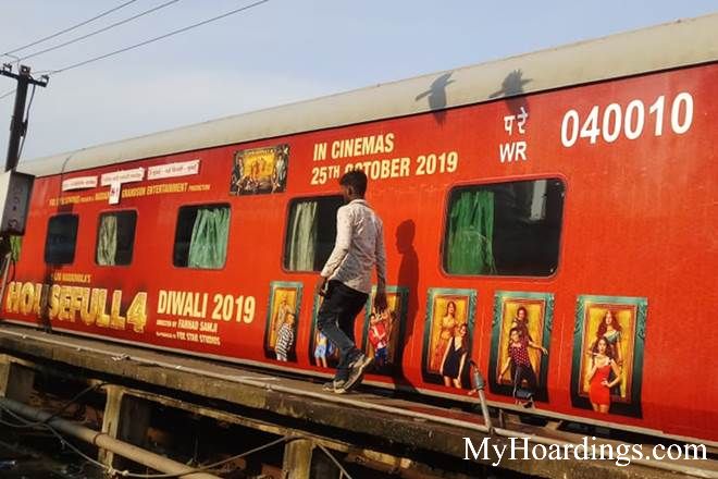 Outdoor Advertising Agency - Train branding Kerala - The most