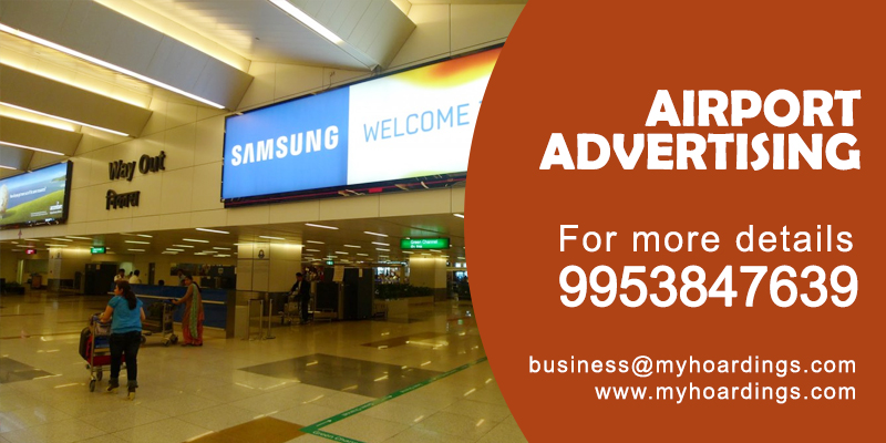 Airport Ads, Airport Branding, Airport digital screen