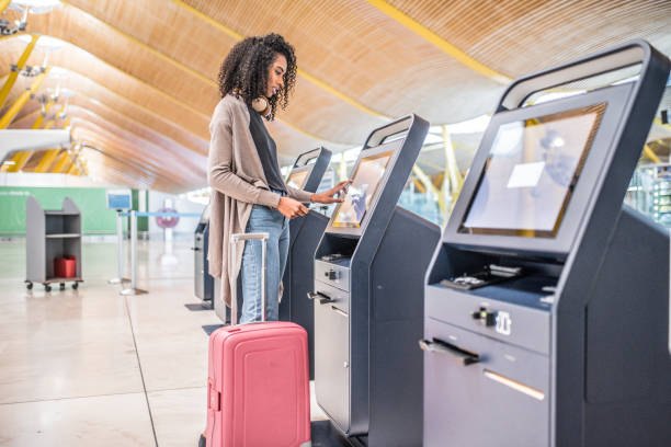 advertising at the check in