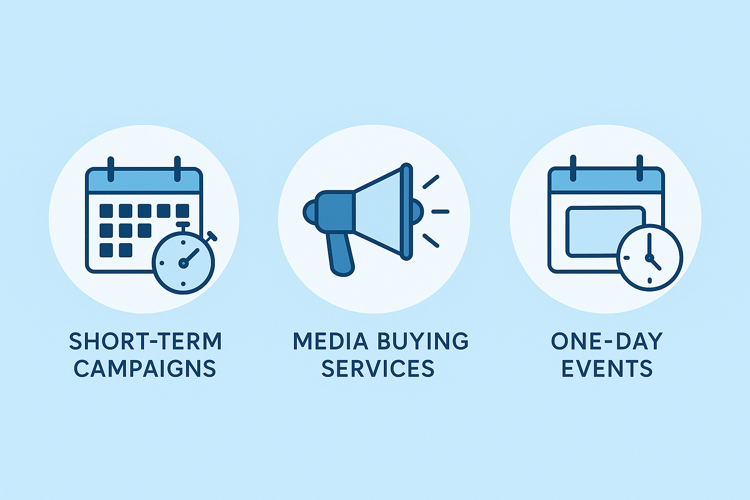 short-term media buying, event advertising India, flexible ad campaigns, one-day brand promotion, fast-track media planning