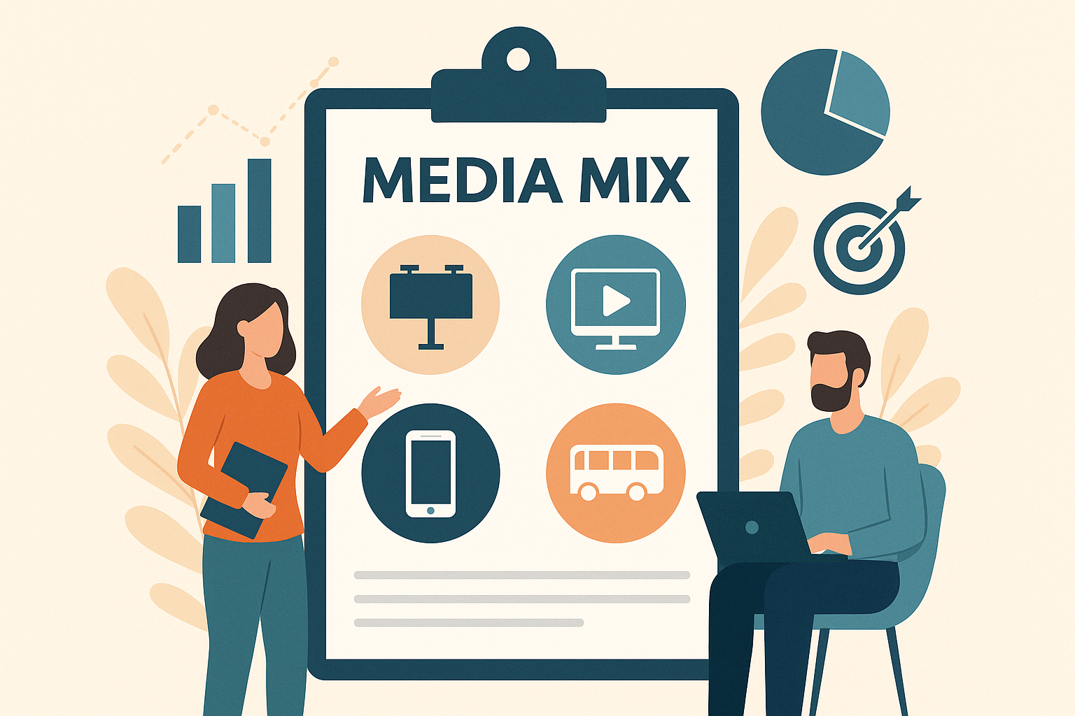 best media mix, campaign media strategy, media planning India, ad format selection, integrated advertising approach