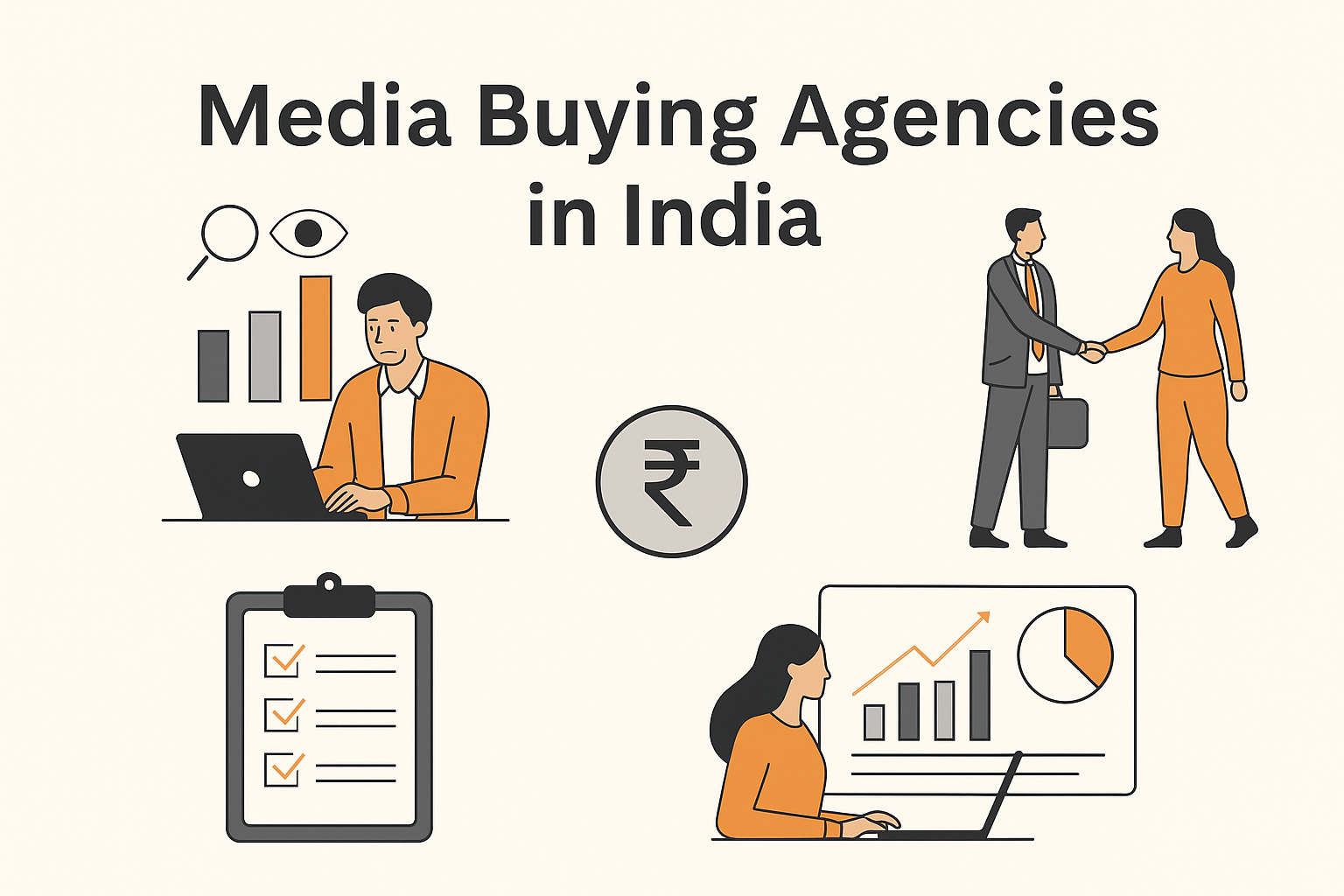 Media buying agency in India assisting brands with campaign planning, ad placement, and multi-channel advertising strategy for maximum ROI.