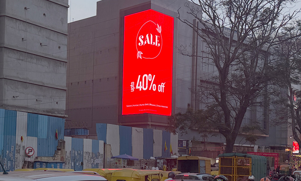 Anamorphic DOOH screen at Mantri Square Mall sets new benchmark in Bengaluru
