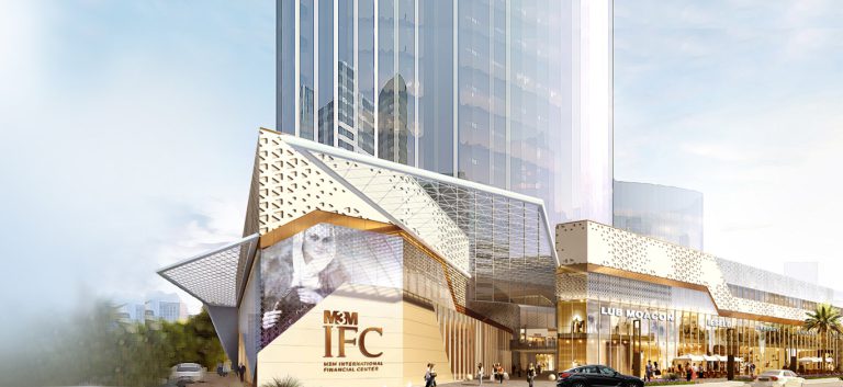 M3M IFC mall branding