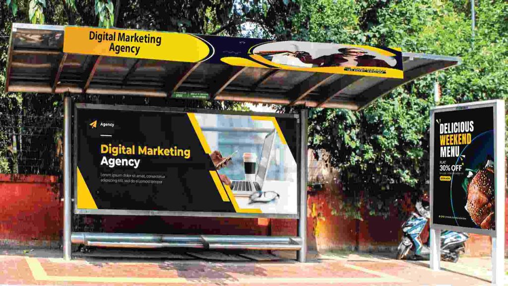 Bus Shelter Advertising in Delhi
