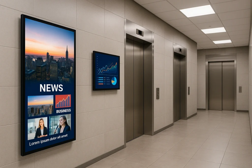 Why Brands in Bengaluru and Hyderabad Are Turning to Lift Lobby DOOH Screens for Apartment Activations
