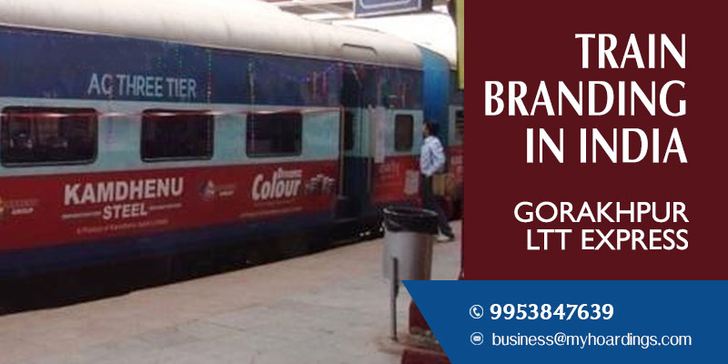 Train Branding In India at best price in New Delhi