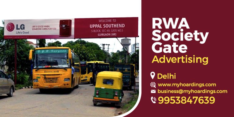 RWA society advertising, residential area ads Delhi, community branding Delhi, local neighborhood promotions, Delhi society marketing