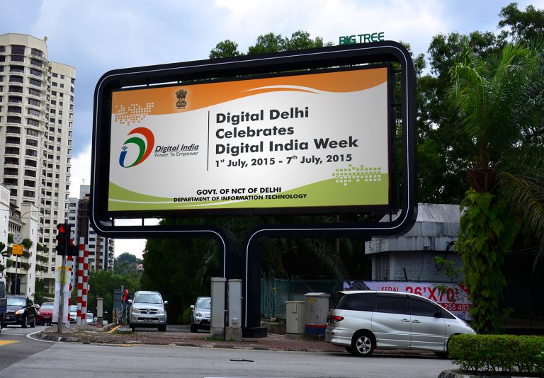 Digital outdoor ads, DOOH media India, LED billboard advertising, Outdoor digital screens, Real-time brand visibility