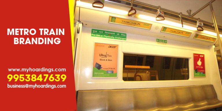 Delhi metro branding, metro train ads, transit media Delhi, metro advertising Delhi, train wrap promotion
