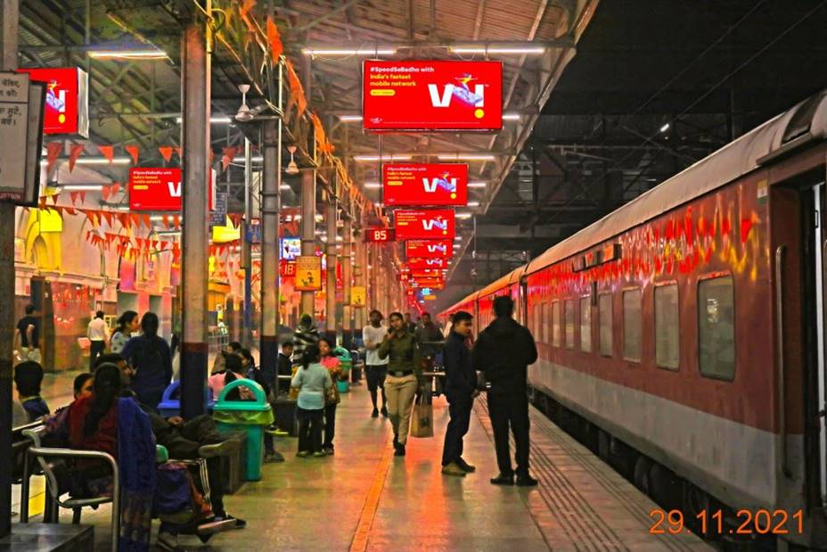 Railway Station Advertising Punjab, train station branding, platform advertising Punjab, transit media Punjab, OOH railway ads