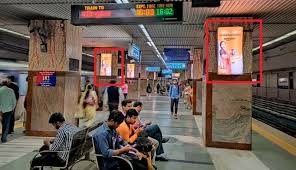 Kolkata, Metro Advertising, Platform Ads, Kalighat Metro, Transit Media, OOH, MyHoardings