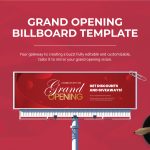 Retail store opening advertising