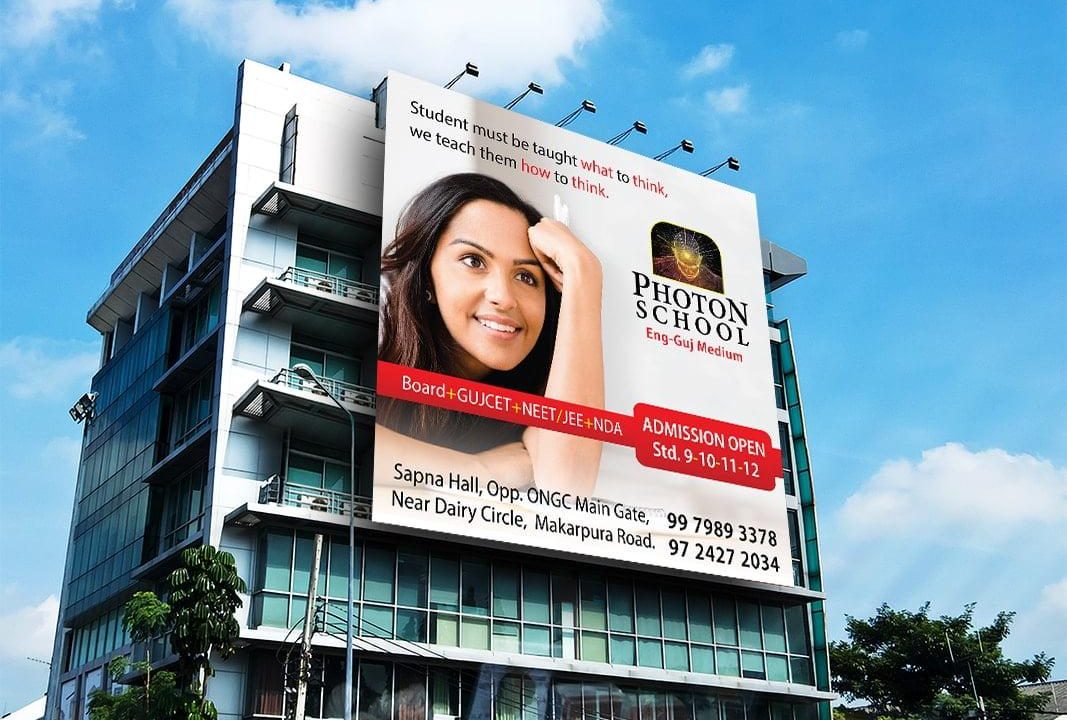 Hyperlocal outdoor advertising