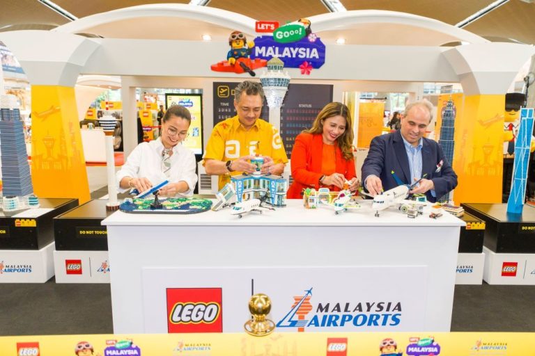 Lego Let’s Go Malaysia 2026 campaign at Kuala Lumpur Airport