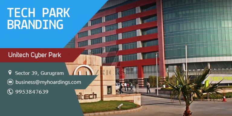 Gurugram IT park ads, Tech park branding India, Corporate office advertising, Digital signage Gurugram, IT hub promotions