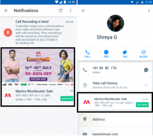 Truecaller App Advertising, App Advertising, Banner Ads on Truecaller Ads
