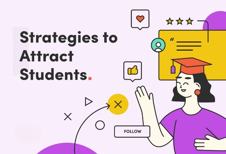 Top marketing strategy to attract students.