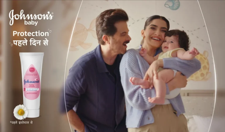 baby skincare marketing, Johnson's Baby Cream campaign, celebrity brand ambassadors, infant skin protection, emotional advertising strategy