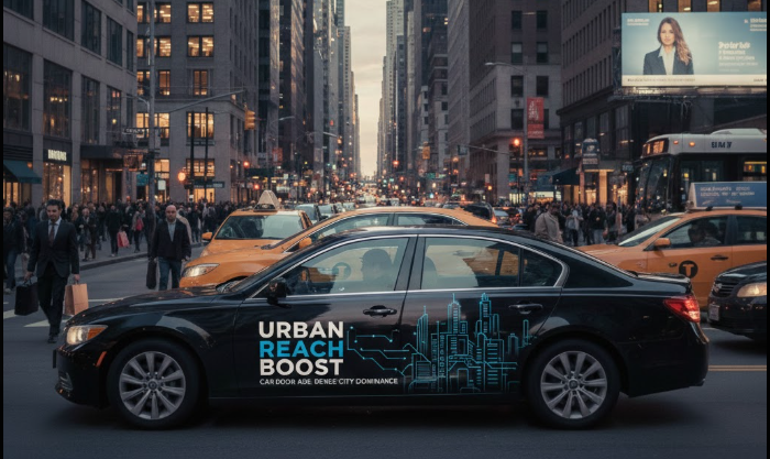 Car Door Branding Offers Better Urban Reach Than Static OOH in Dense City Markets